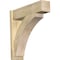 Ekena Millwork Thorton Block Rough Sawn Outlooker, Douglas Fir, 8"W x 30"D x 30"H OUT08X30X30THR05RDF - alternate 1